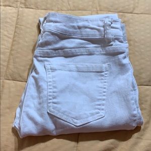 White jeans